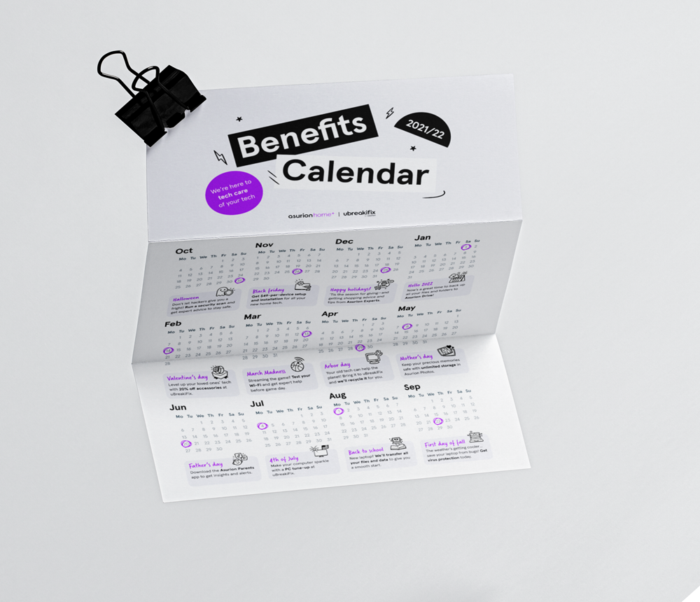 Calendar open